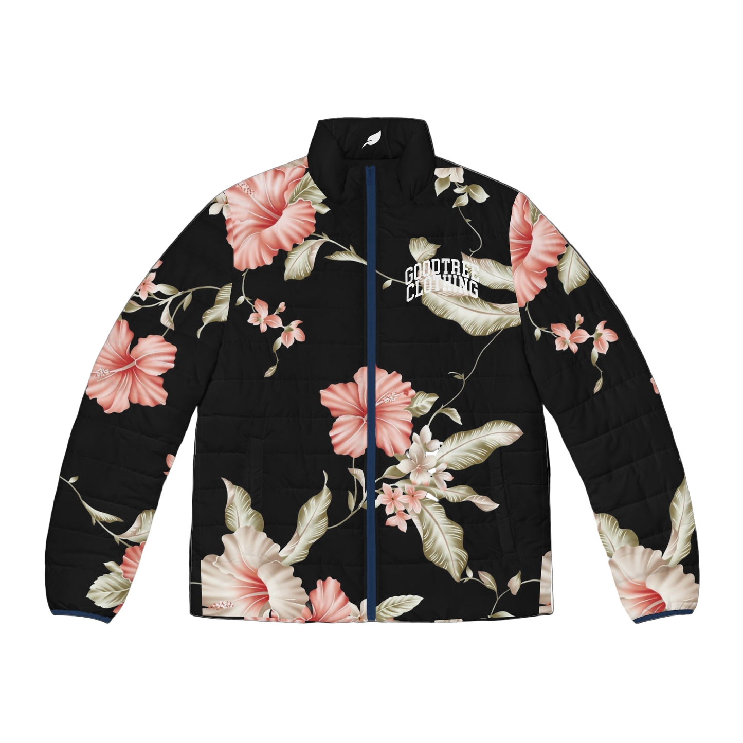 Floral Unisex Puffer Jacket