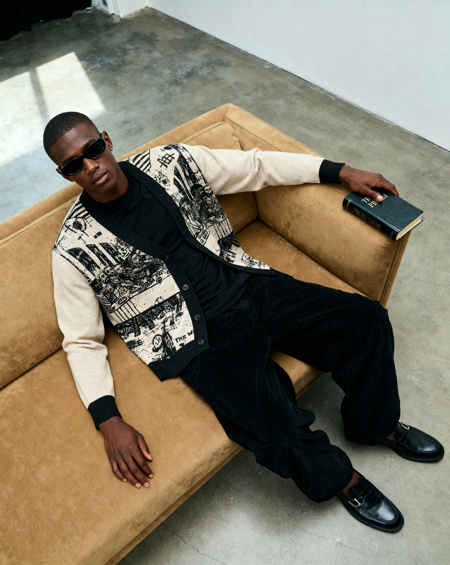 Last Supper Basqui Knitted cardigan